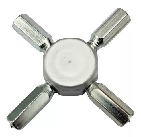 [011001] MANILLA UNIV 4 ESPIGAS CROMADA P/DUCHA: