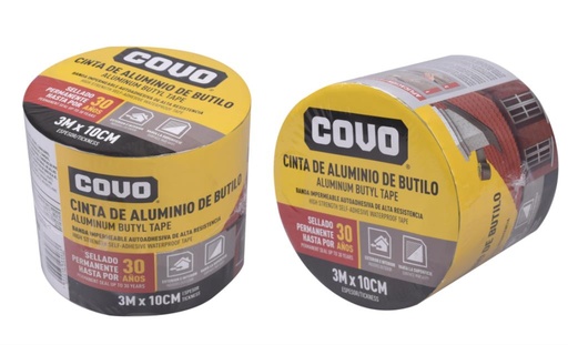 [998003] CINTA ADHES ALUM D/BUTILO COVO 3mt x10cm