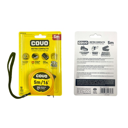 [009500] CINTA MET. 05 Mtrs COVO: