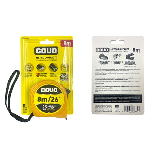 [009502] CINTA MET. 08 Mtrs COVO: