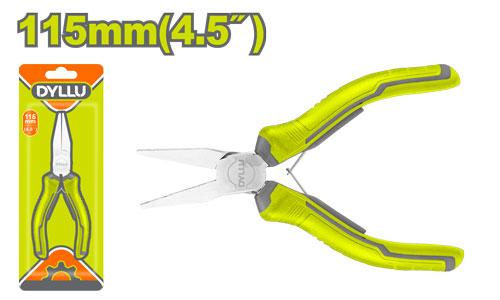 [002164] ALICATE MINI PUNTA PLANA 4.5" DYLLU
