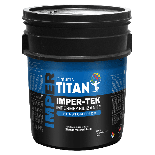 [107890] CUNETE IMPER-TEK GRIS TITAN (5gl):