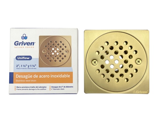 [127984] REJILLA DORADA 2" GOLDEN GRIVEN