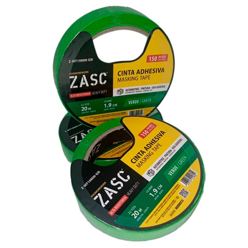 [124202] TIRRO BAJA ADHEREN.1" VERDE ZASC